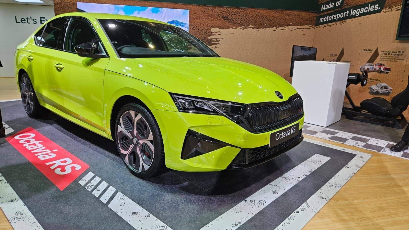 Auto Expo 2025: New-gen Skoda Octavia RS showcased at Bharat Mobility Global Expo 2025