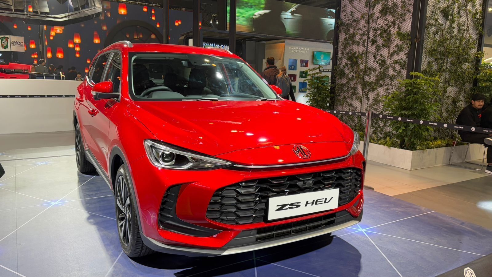 Is this the ZS EV successor? MG showcases the ZS HEV at Auto Expo 2025