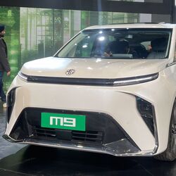 The MG M9 electric MPV was unveiled at the Bharat Mobility Global Expo 2025 as the fifth EV from JSW MG Motor India. The M9 will be a premium offering, sold alongside the Cyberster via MG Select stores.