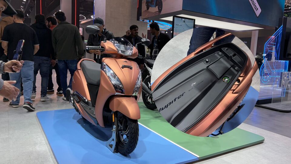 TVS Jupiter 125 CNG Bharat Mobility 2025