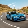 The M3 CS Touring is the first-ever station wagon to bear the CS moniker and is powered by a 550 bhp twin-turbo inline-six engine.  (BMW)