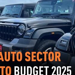 The Auto Sector has welcomed the push for clean tech by lower taxes on critical minerals while the ease in income tax and rural development plans should help boost the economy and spending habits