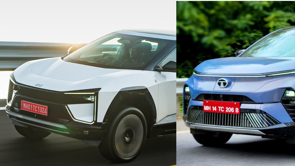 Mahindra BE 6 vs Tata Curvv EV