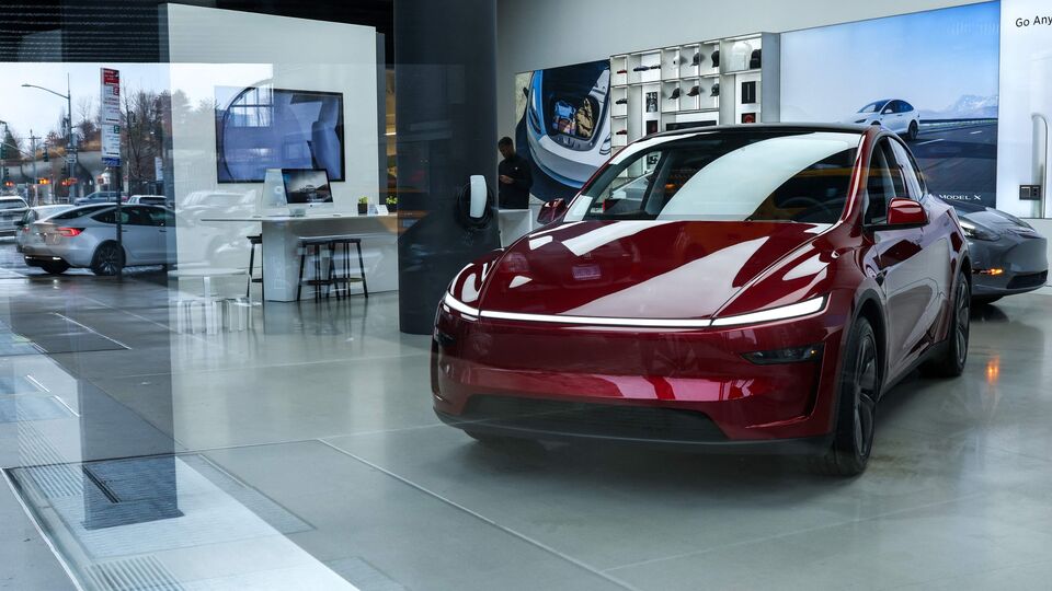 Tesla showroom