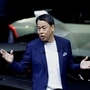 Makoto Uchida, President and CEO of Nissan, seen at a press conference. The Japanese carmaker is planning to replace him after talks led by Uchida for a possible merger with Honda fell through. (REUTERS)