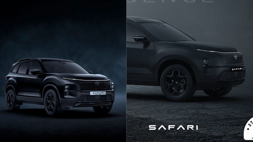 Tata Safari Stealth Edition vs Dark Edition