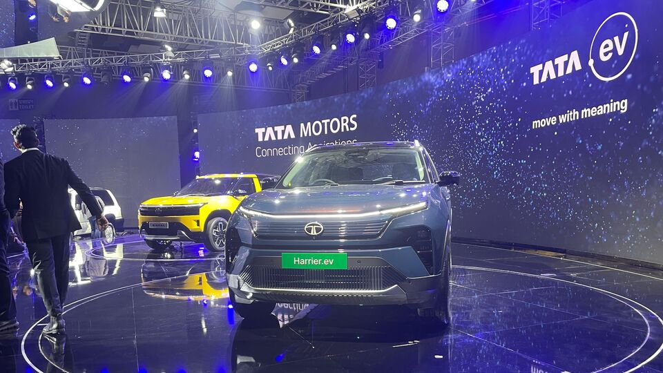 Tata Harrier EV Bharat Mobility 2025