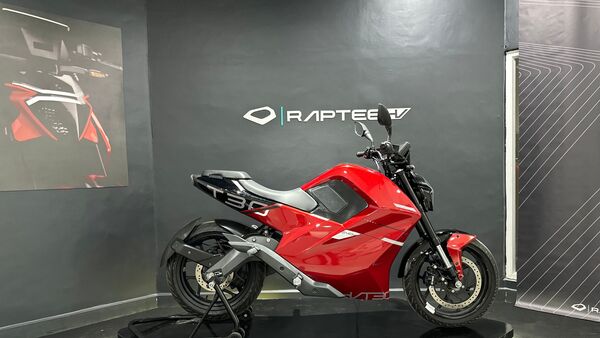 The Raptee T30 electric motorcycle