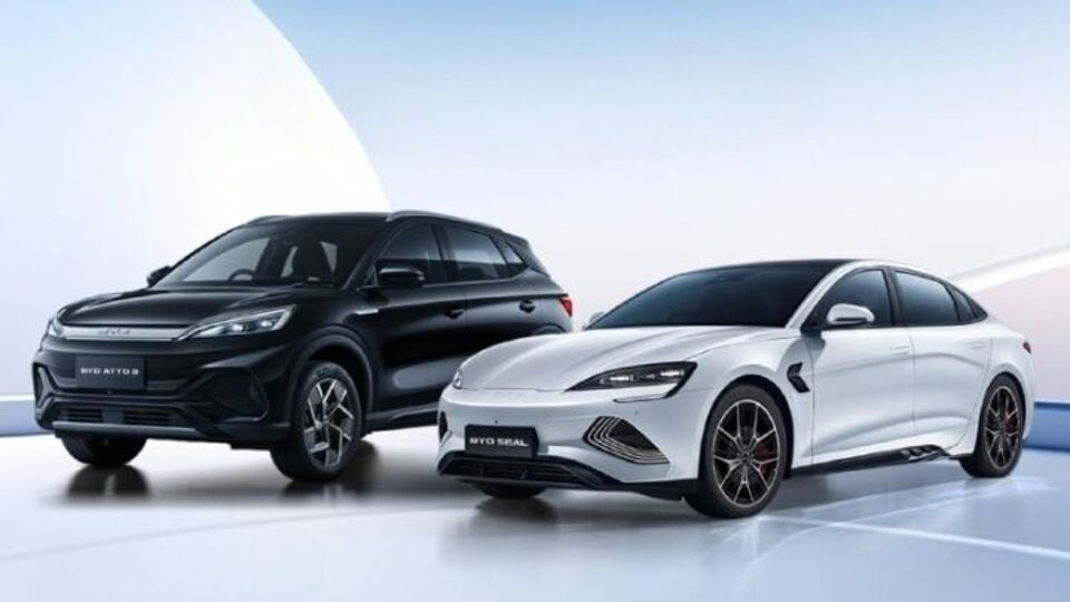 2025 BYD Seal and Atto 3