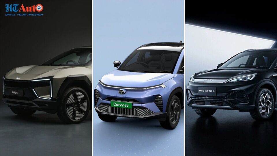 BYD Atto 3 vs Mahindra BE 6 vs Tata Curvv EV