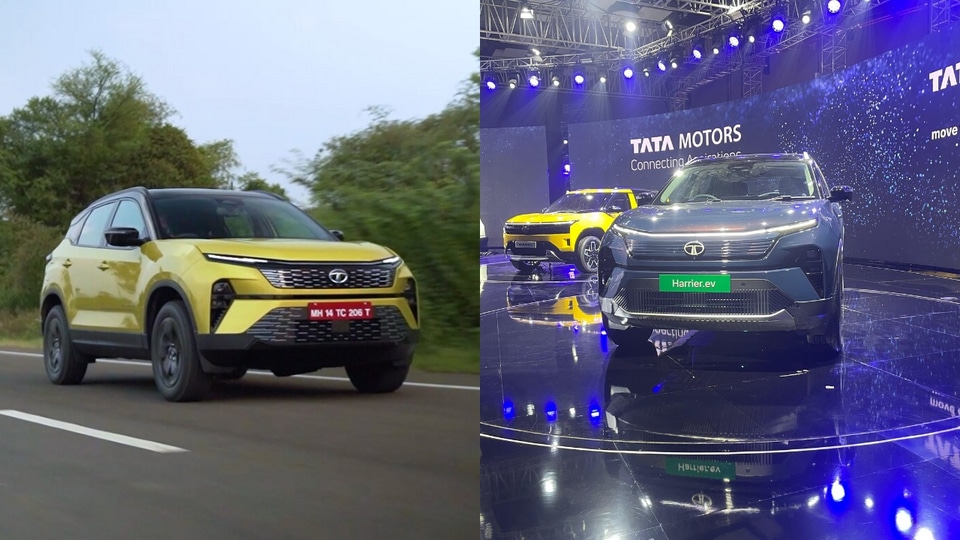 Tata Harrier EV vs Tata Harrier