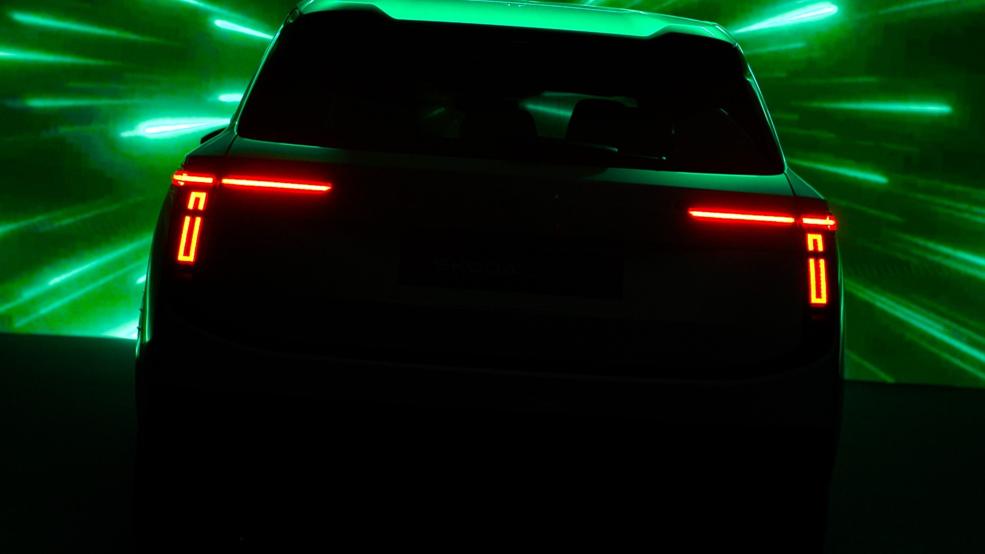 Skoda Electric SUV Teaser