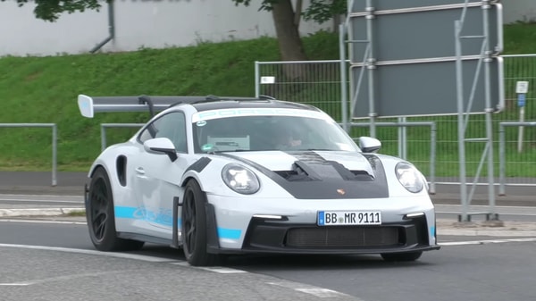 Porsche 911 GT2 RS testing