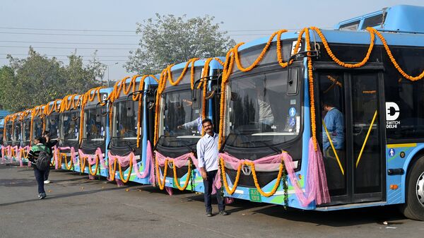 Delhi electric bus