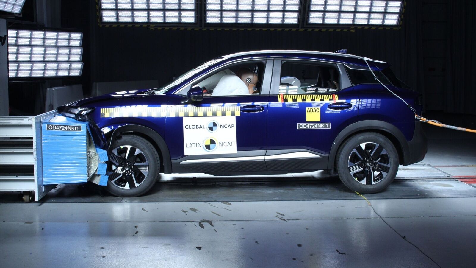 Nissan Kicks scores 5 stars in Latin NCAP crash test