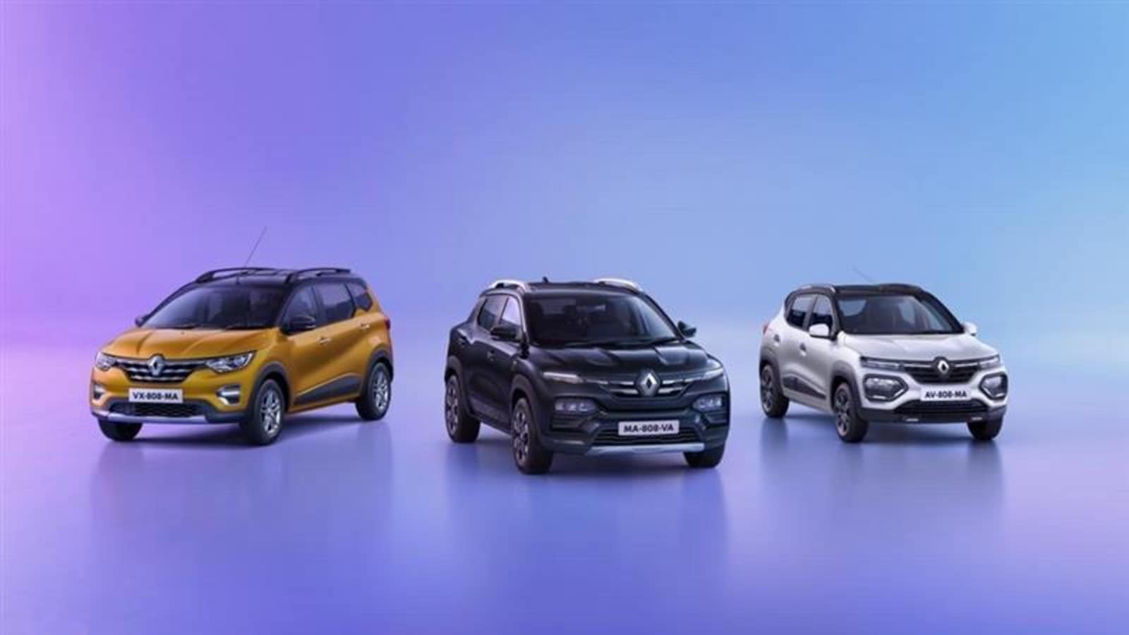 Renault Kiger, Kwid and Triber to get a price hike from April