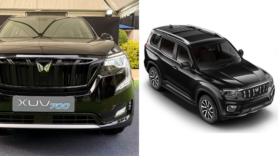 Mahindra Scorpio N Carbon Edition vs Mahindra XUV700 Ebony Edition
