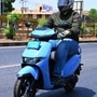 The QC1 is the most affordable electric scooter to come from Honda but is priced more than the Honda Activa 110 (HT Auto/Mithilesh Kumar)