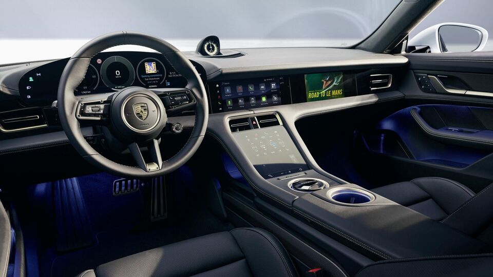 Porsche interior