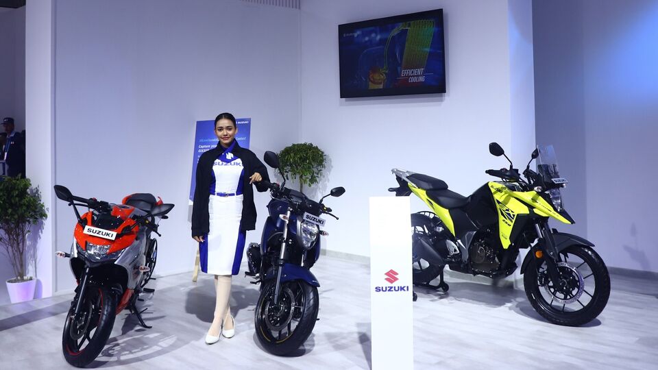 Suzuki Gixxer Bharat Mobility Expo 2024