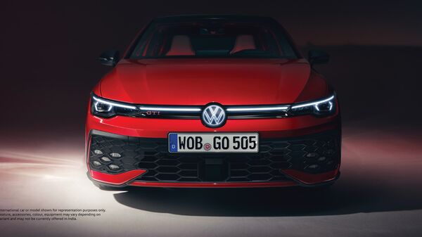 The Volkswagen Golf GTI will be sold in India as a completely built unit (CBU) Volkswagen Golf GTI
