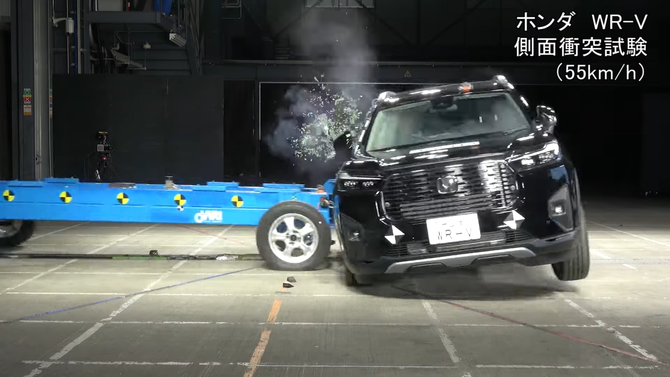The Honda Elevate scored Level 5 out of 5 in damage reduction brakes in daytime, nighttime, bicycles and at intersections Honda Elevate Japan NCAP