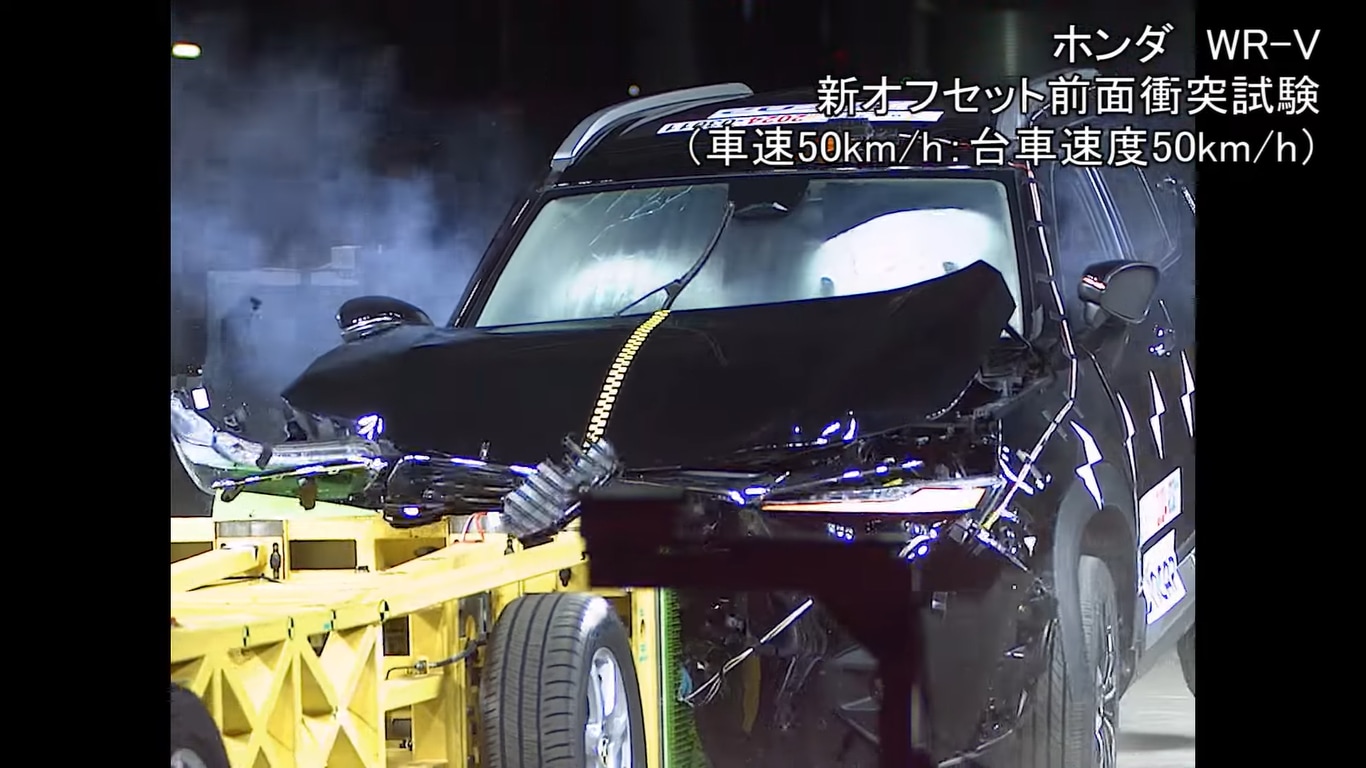 The Elevate scored 4 out of 5 in neck protection for driver and passenger seat, seat belt warning, and pedestrian protection concerning the head Honda Elevate Japan NCAP