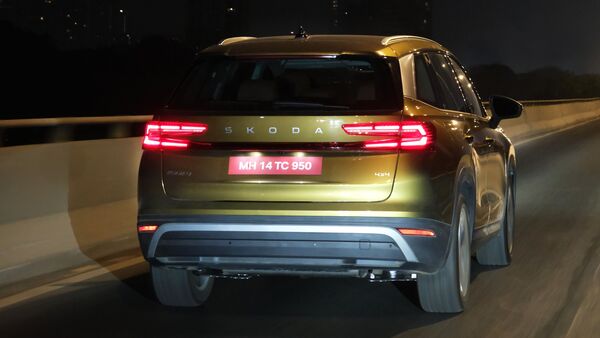 The new Kodiaq gets a 2.0-litre, four-cylinder, turbo petrol engine that makes 201 bhp and 320 Nm of maximum torque. The gearbox on offer is a 7-speed DSG and power is routed to all four wheels. Fuel efficiency is claimed at 14.86 kmpl by the manufacturer. The new Kodiaq gets a 2.0-litre, four-cylinder, turbo petrol engine that makes 201 bhp and 320 Nm of maximum torque. The gearbox on offer is a 7-speed DSG and power is routed to all four wheels. Fuel efficiency is claimed at 14.86 kmpl by the manufacturer.