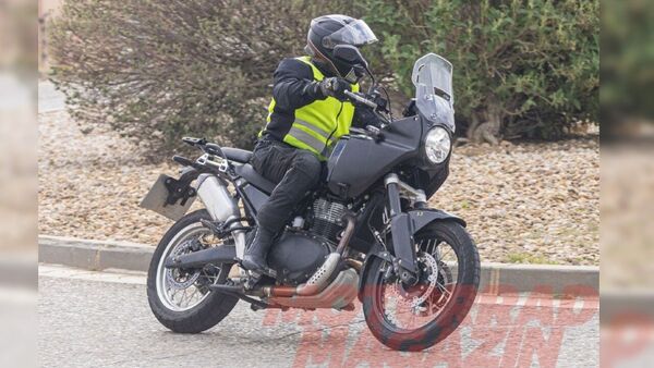 Royal Enfield Himalayan 750 Spied
