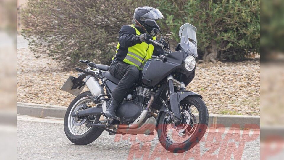 Royal Enfield Himalayan 750 Spied