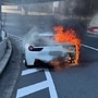 The user purchased a brand new White Ferrari 458 Spider, which burned to ashes soon after. (@GC5R5OGIKgV0yvz/X)