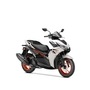Yamaha Aerox 155 in new Ice Fluo Vermillion colour scheme. 
