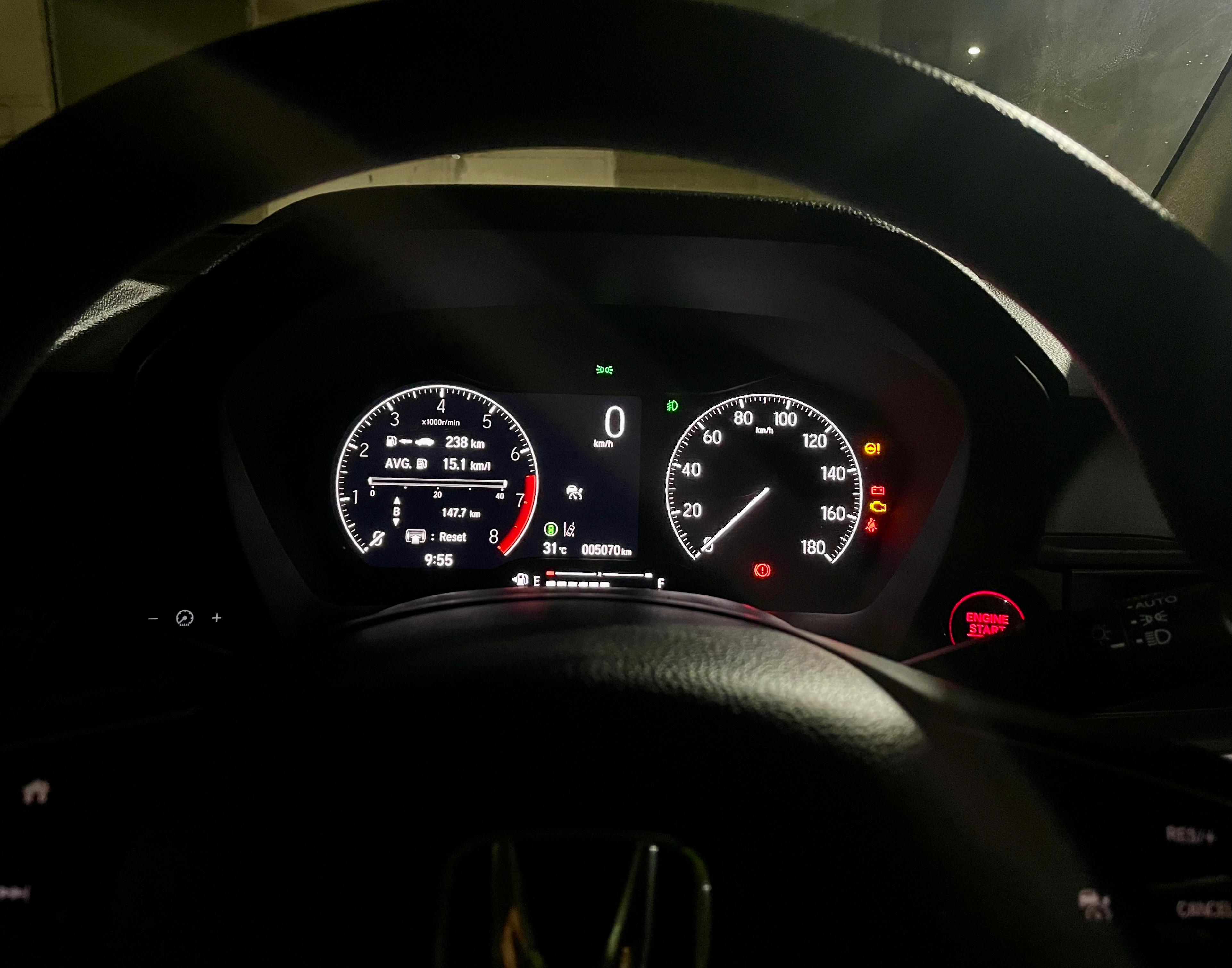 The 2024 Honda Amaze with the manual transmission had a real world fuel consumption figure of 15.1 kmpl, about 81 per cent of claimed fuel efficiency Honda Amaze