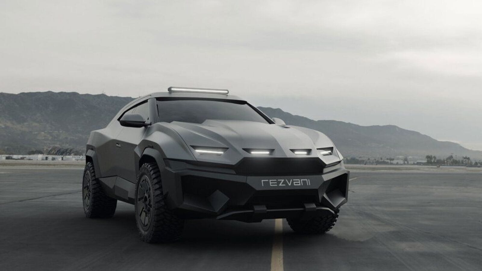 Lamborghini Urus gets a warrior makeover with Rezvani Knight armored super SUV