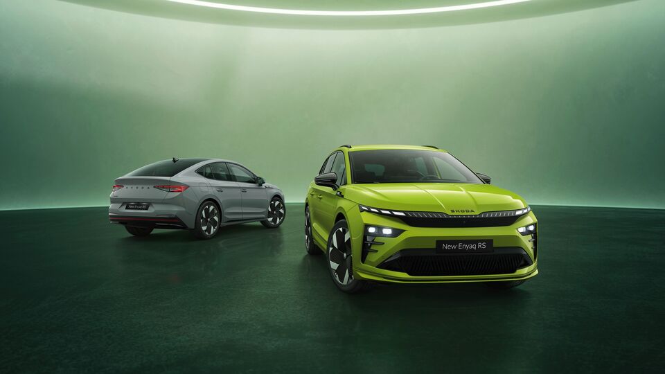 Skoda Enyaq RS and Enyaq Coupe RS