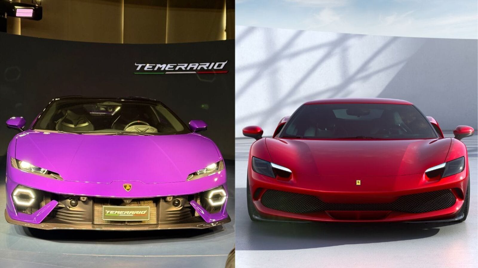 Lamborghini Temerario vs Ferrari 296 GTB: A supercar spec-sheet showdown