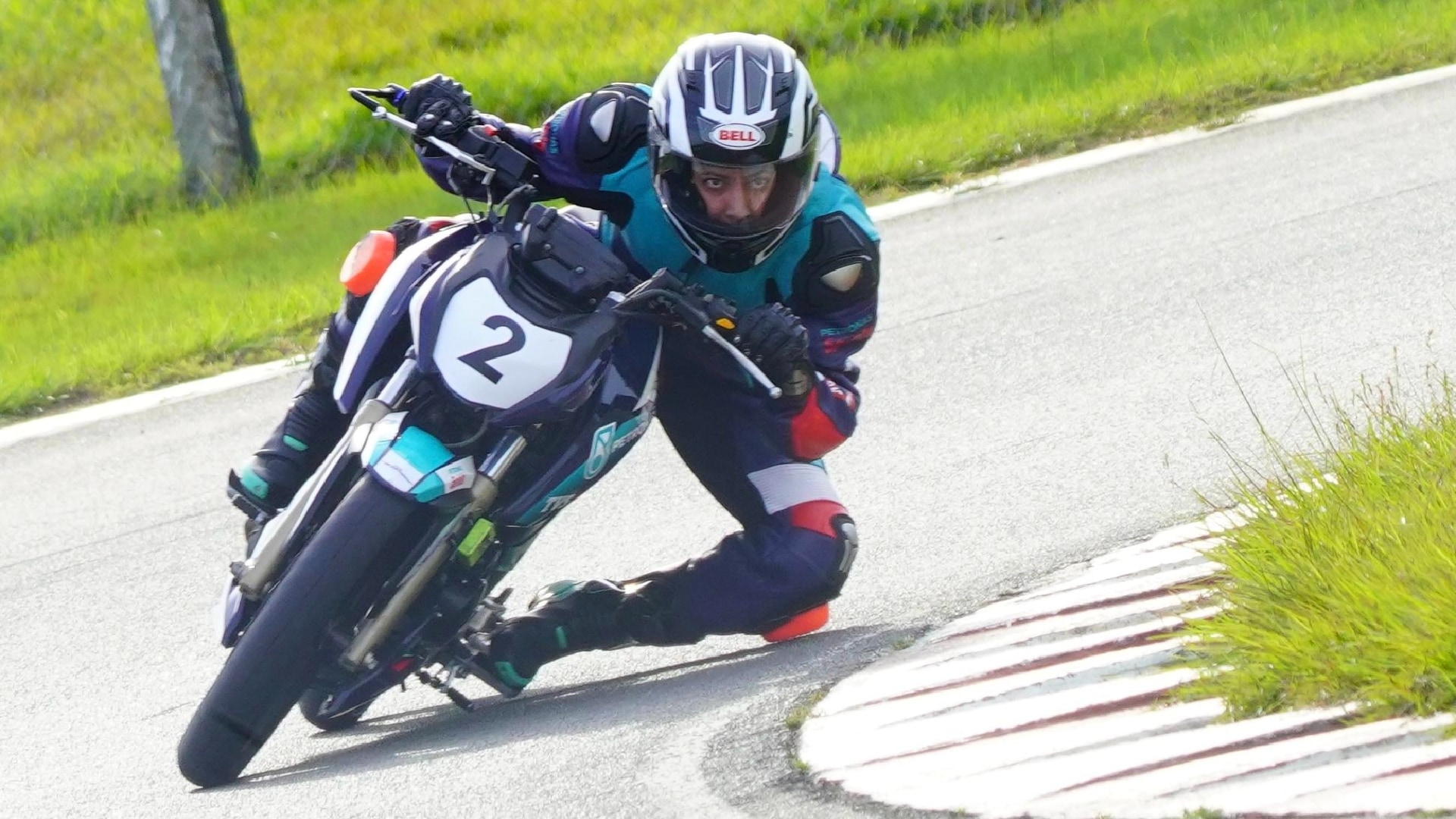 From learning to ride a motorcycle on a friend's bike to competing professionally, Saimah has a come a long way Saimah Baig TVS One Make Championship