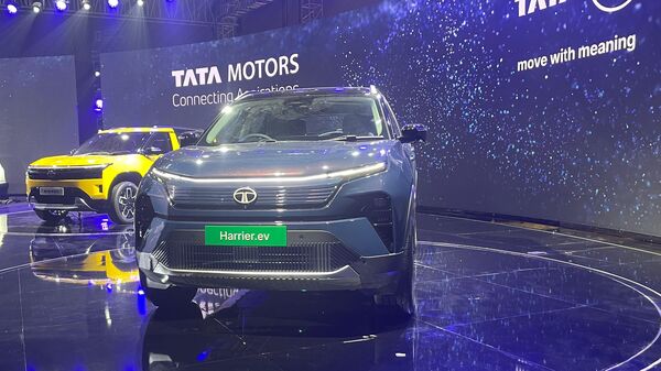 Tata Harrier EV Bharat Mobility 2025
