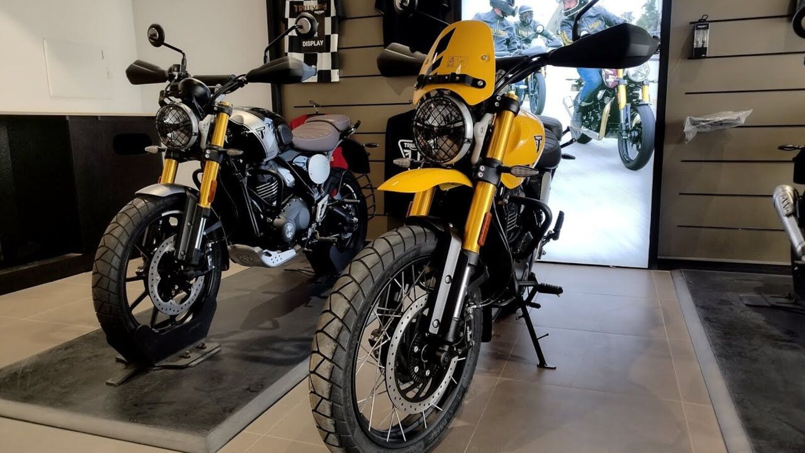 Triumph Scrambler 400 XC starts arriving at dealerships