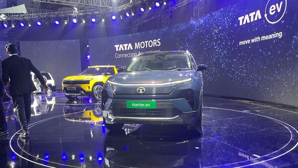 Tata Harrier EV near-production guise