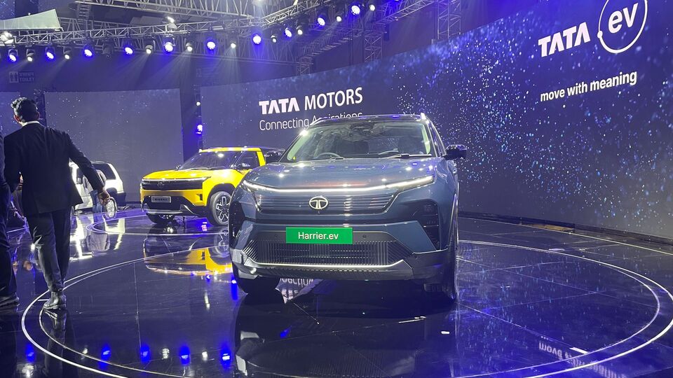 Tata Harrier EV Bharat Mobility 2025