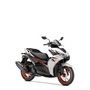 Yamaha Aerox 155 in new Ice Fluo Vermillion colour scheme. 