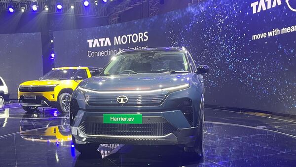 Tata Harrier EV Bharat Mobility 2025