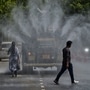 The government plans to utilise 1000 water sprinklers among other things to curb pollution in Delhi. (PTI)