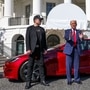 The recent fallout between Elon Musk and US President Elon Musk has driven a wrecking ball through Tesla's share price.  (REUTERS)