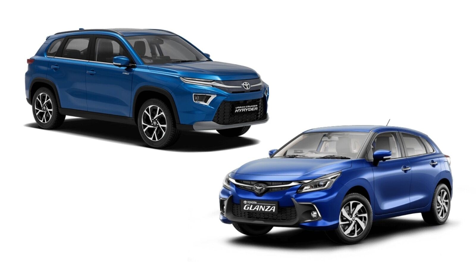 Toyota Glanza & Hyryder get early-bird festive offers. Buy now, pay later & benefits worth ₹1 lakh Toyota Glanza & Hyryder get early-bird festive offers. Buy now, pay later & benefits worth ₹1 lakh