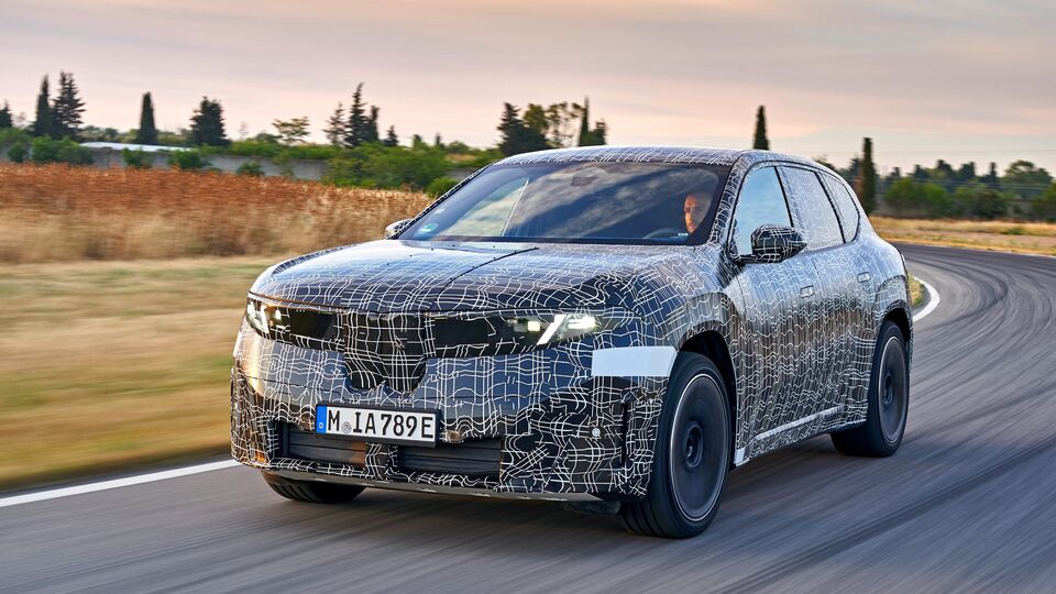 BMW iX3 Spy Shot 