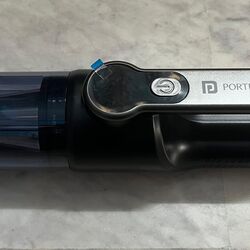 Portronics Mopcop 4 car vacuum cleaner comes as a handy car accessory that can be useful to clean the car's interior with or without a power cord plugged in.