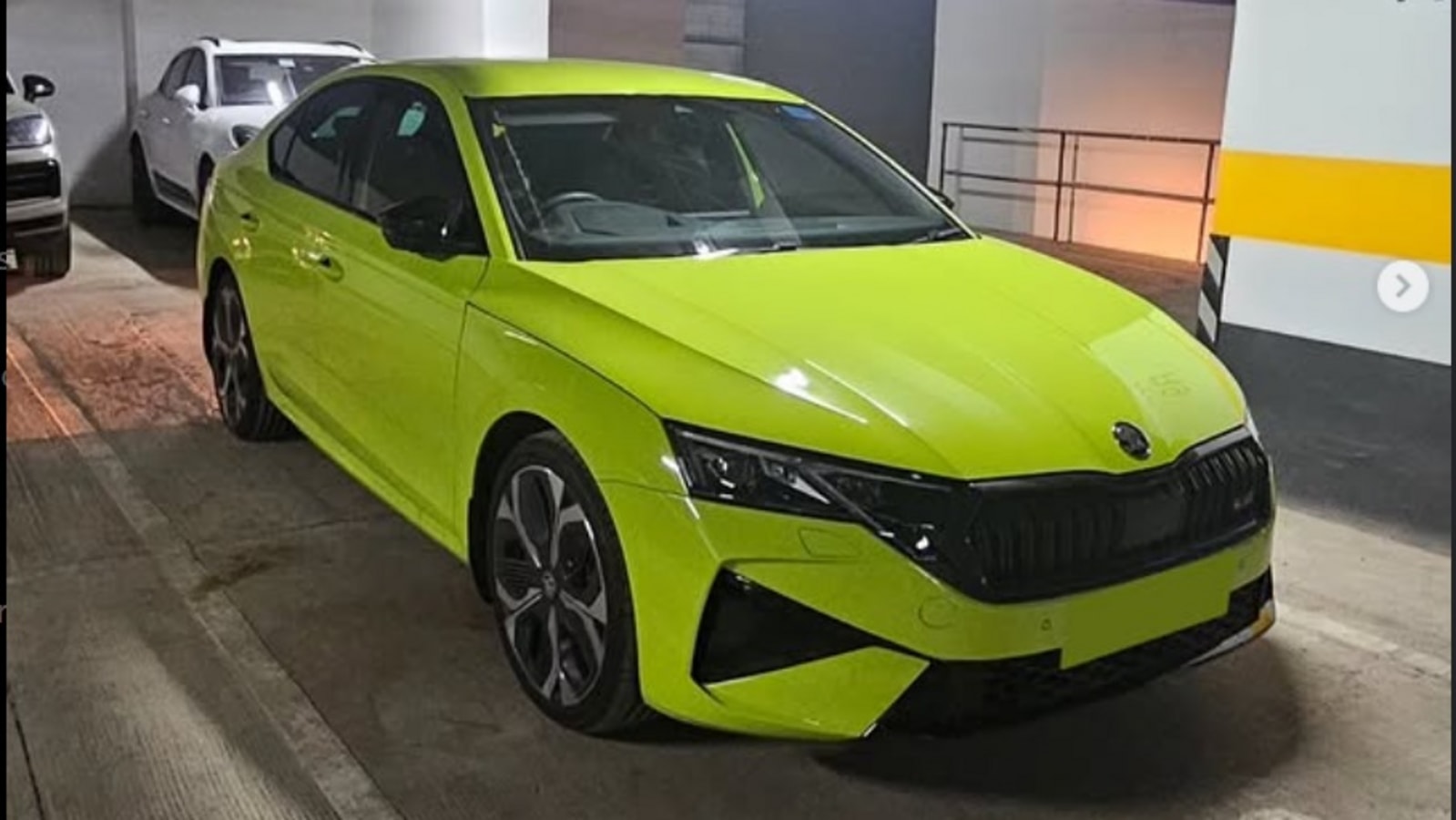 Skoda Octavia RS spotted in India for the first time. Here’s when it will arrive