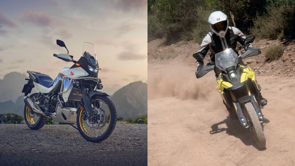 Honda XL750 Transalp vs Suzuki V-Strom 800 DE
